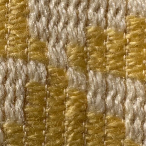 VINTAGE Rosier Patterned Yellow Suit - Picture 5 of 16